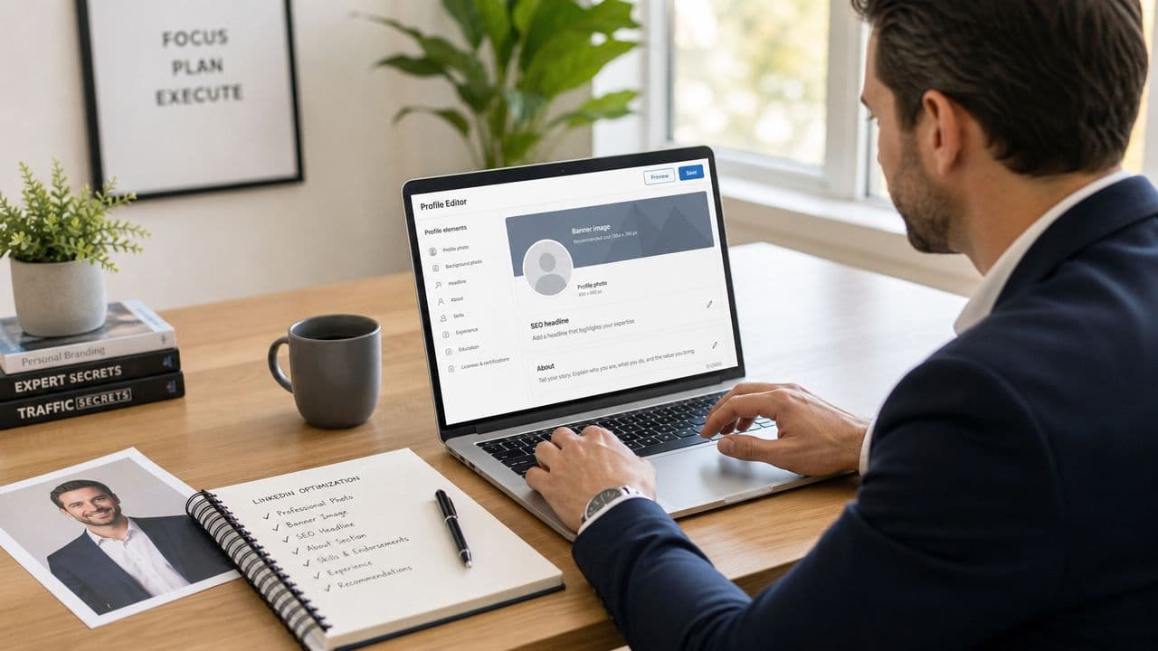 Crear un perfil en linkedin: Crea un perfil en LinkedIn