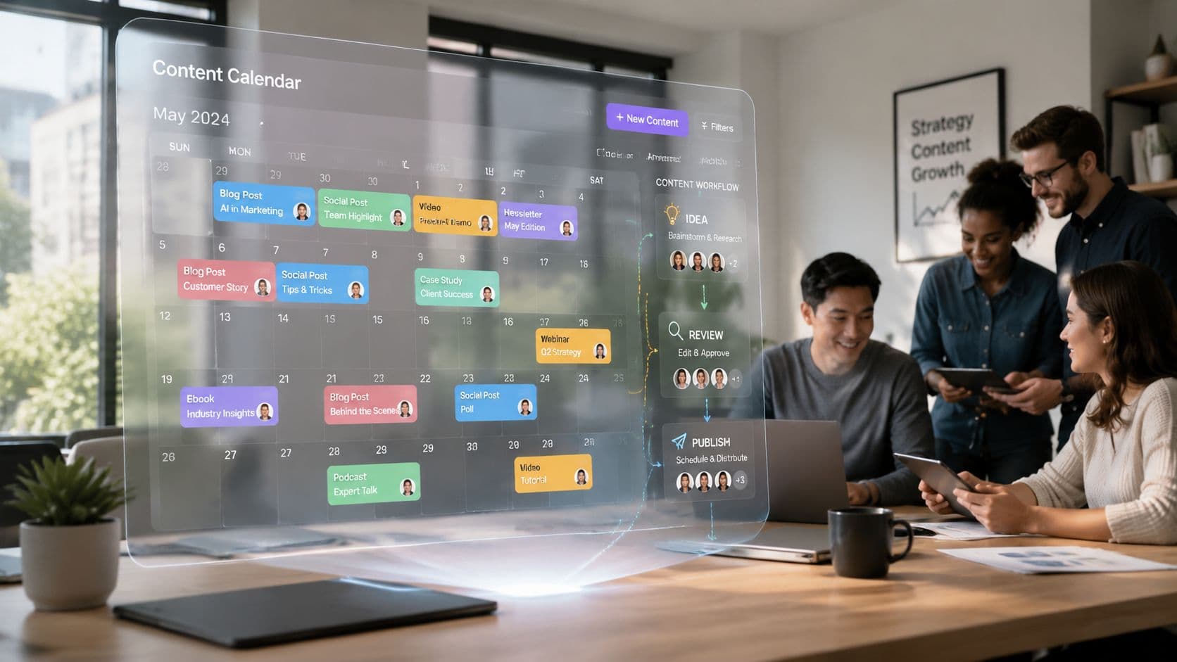 Calendario editorial: activa a tus empleados en LinkedIn