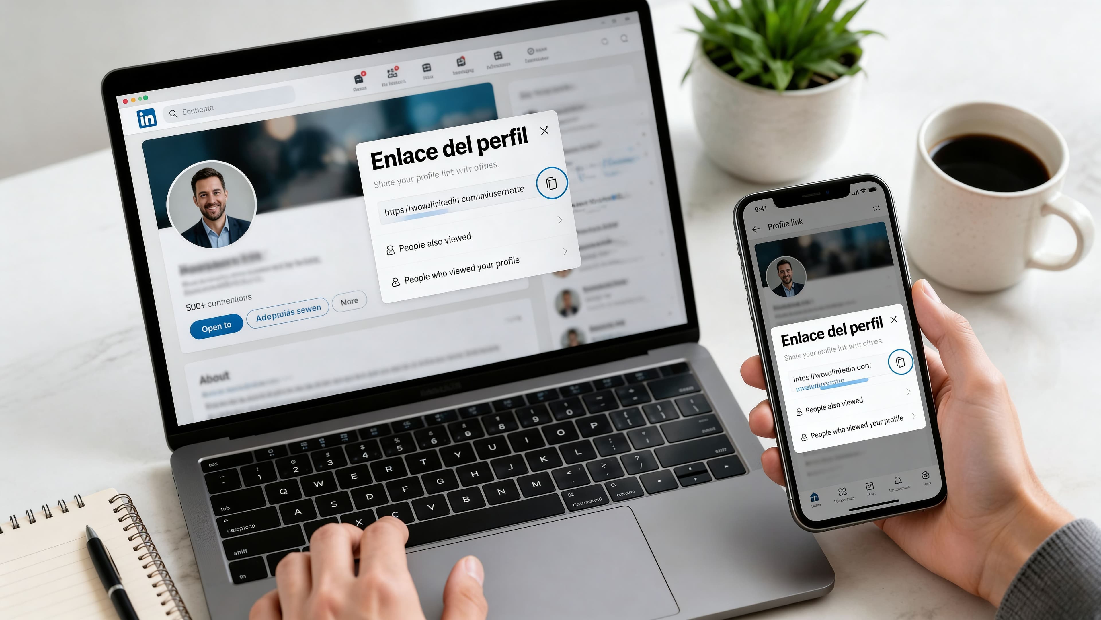 Cómo copiar url linkedin: guía rápida para 2026