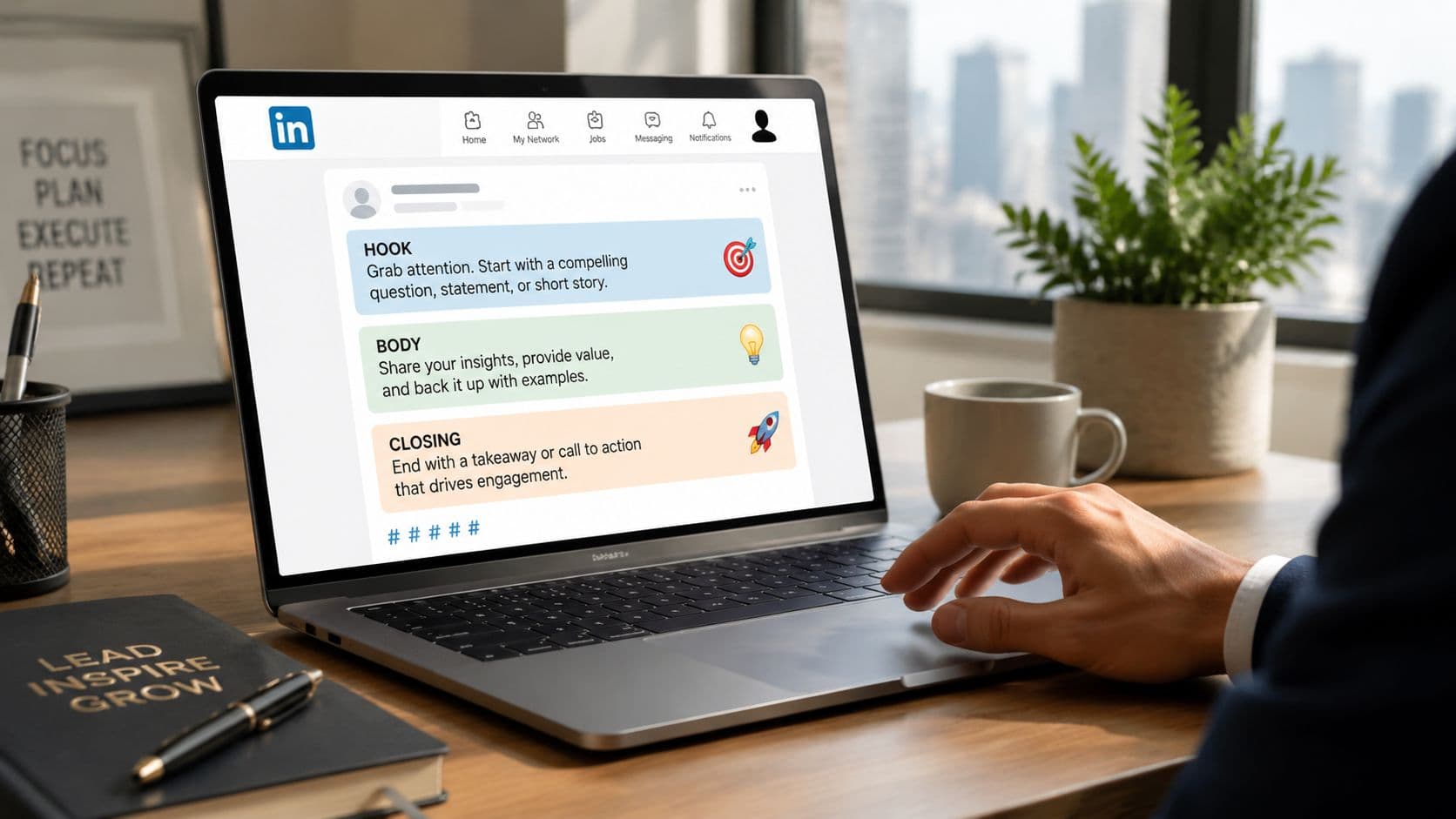 Domina el LinkedIn post format B2B: Genera impacto