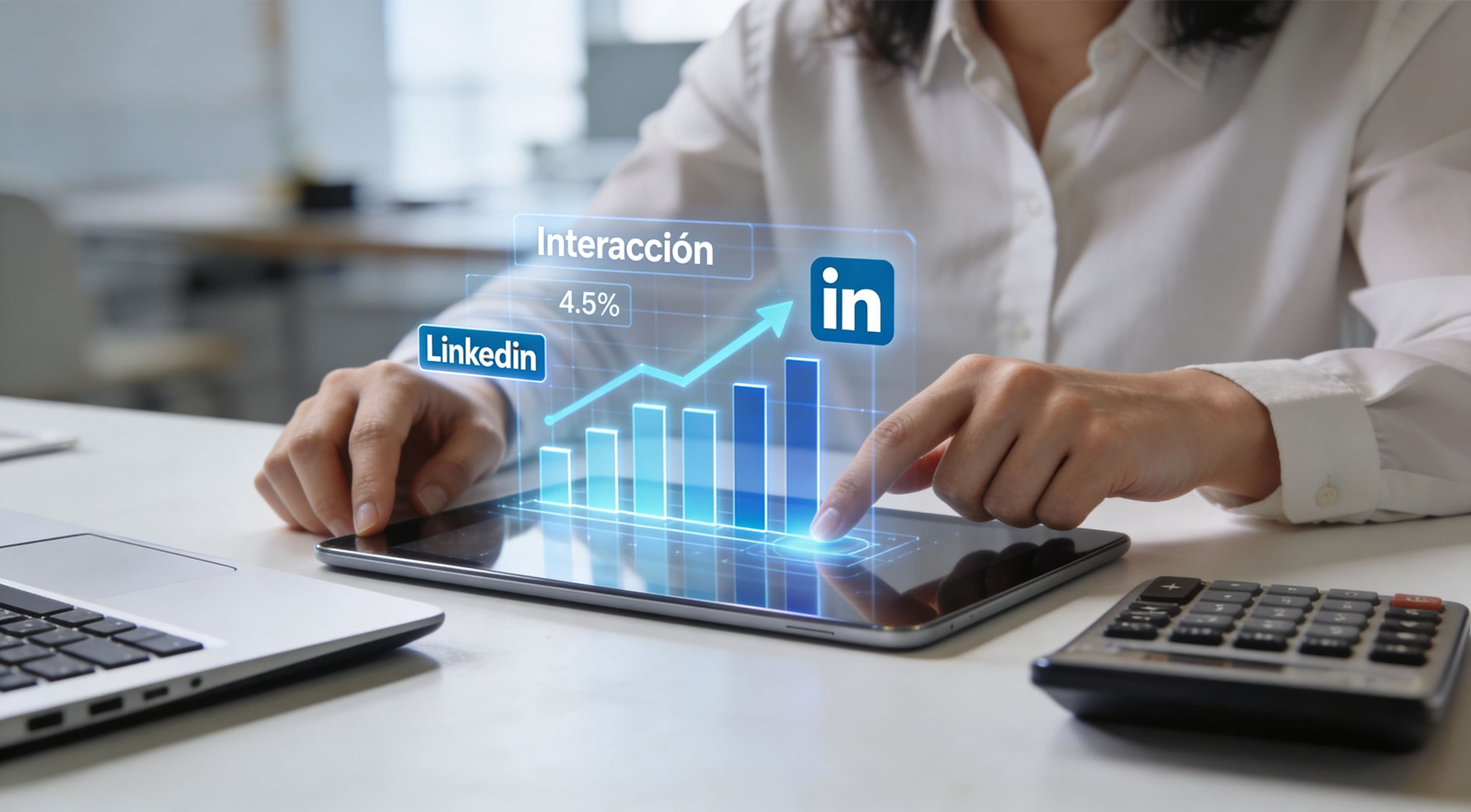 Calculadora de engagement: mide tu impacto en LinkedIn 2026