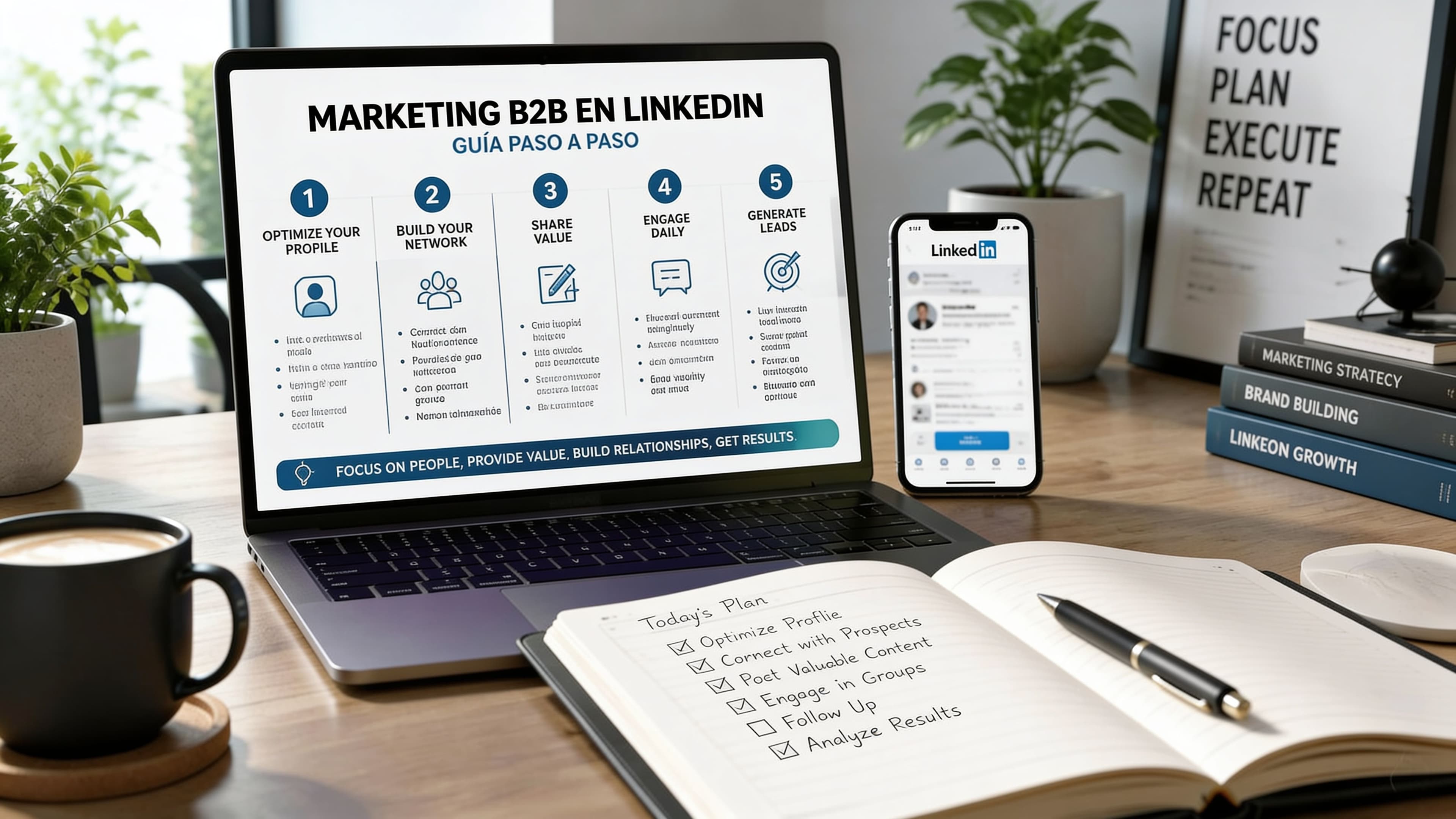 Guías prácticas en LinkedIn para empresas B2B