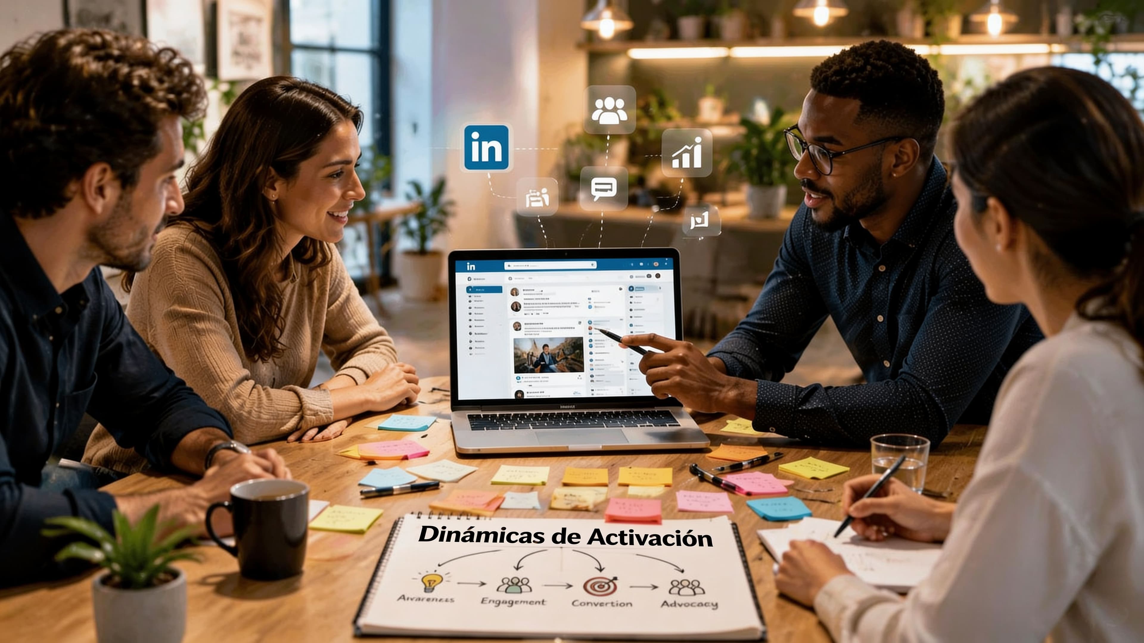 Dinámicas de activación: Guía para tu equipo en LinkedIn