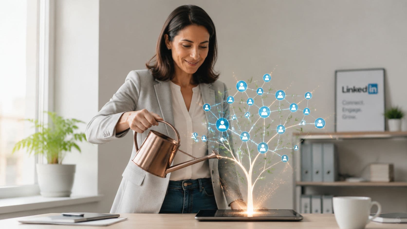 Alcance orgánico en LinkedIn para B2B: guía práctica 2026