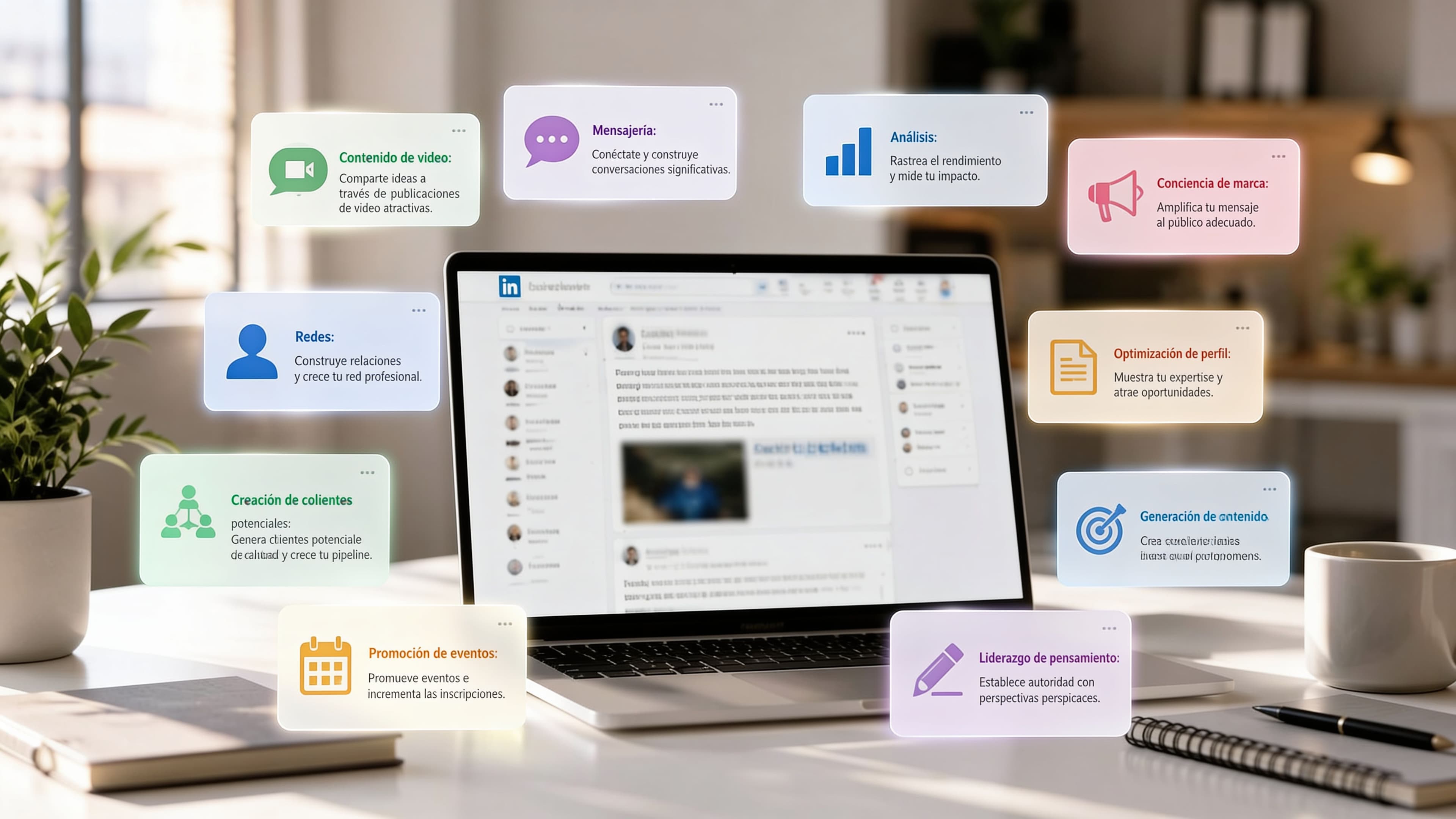 10 ideas de contenido para LinkedIn B2B